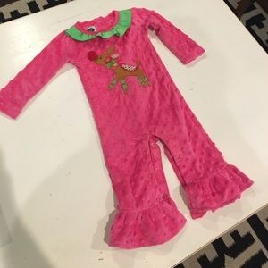 Mud Pie Christmas onesie