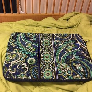 Vera Bradley 17 inch laptop sleeve.