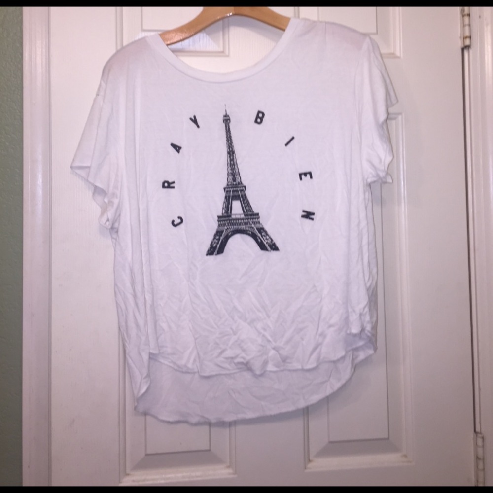 Black and white tshirt from American eagle