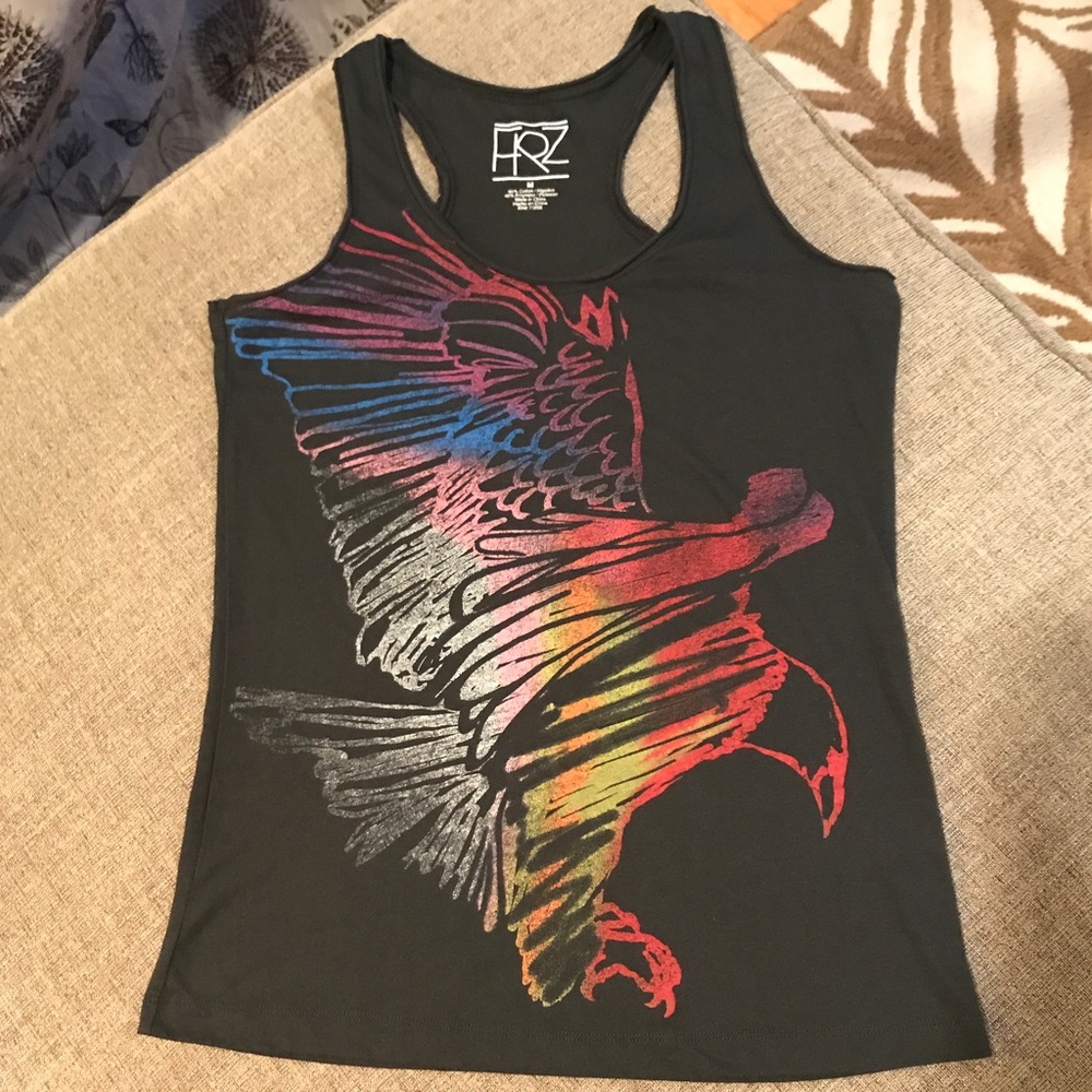 Racerback 🦅 Graphic Tank