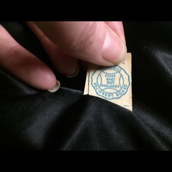 1940-1950s Wool coat size small - Picture 6 of 8