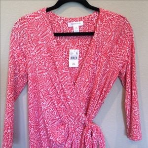 Motherhood maternity pink dress