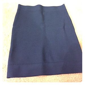 BCBG max azria navy bandage skirt NEW NEVER WORN