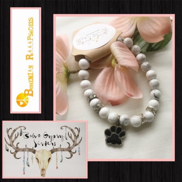 Paw Print Charm Bracelet LAST ONE! - Picture 3 of 3