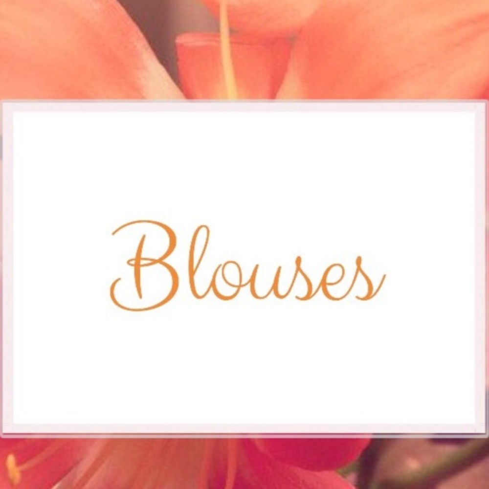 Blouses, Dress Shirts, Tanks, Ponchos