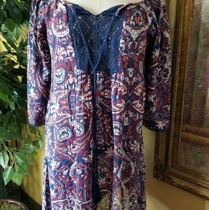 Nordstrom's Floral Print Off-the-Shoulder Dress
