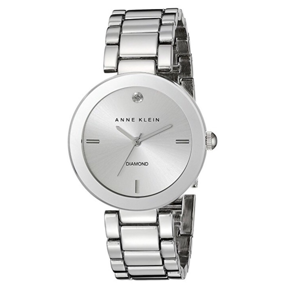 Anne Klein silver watch