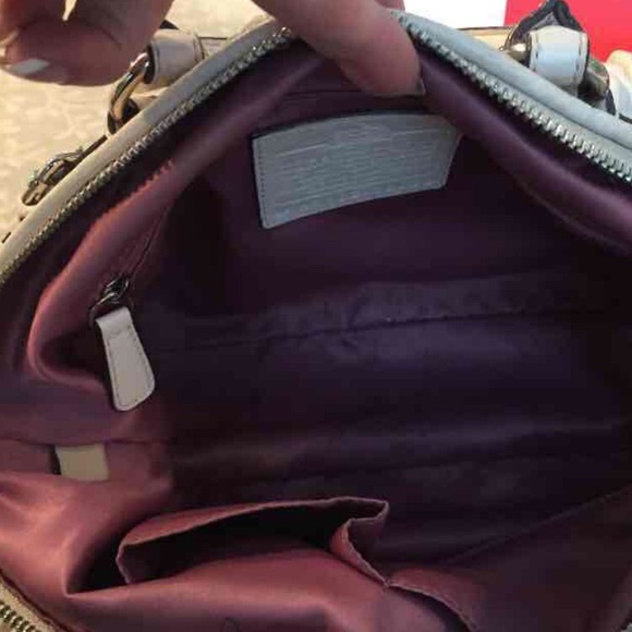 COACH handbag , CREAM leather - Picture 3 of 3