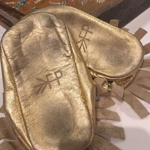 Freshly Pick Gold Moccasins!