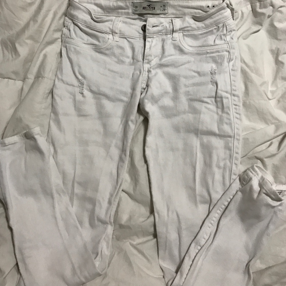 White Hollister Jeans
