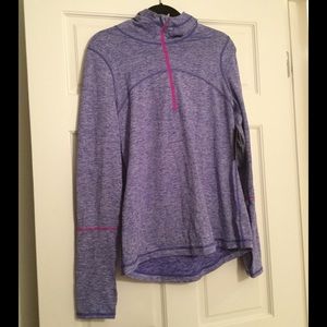 Zella hooded top-SZ L (NWT)