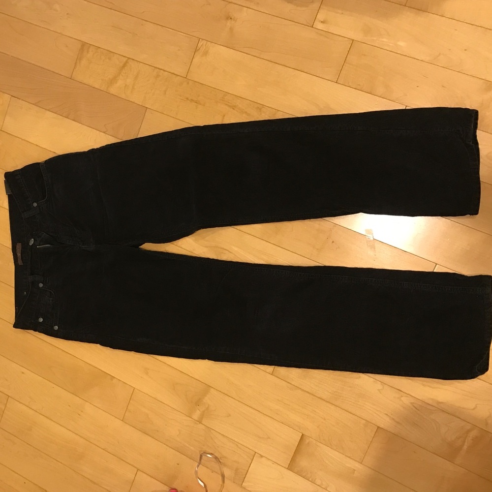 7 for all mankind, corduroy jeans.