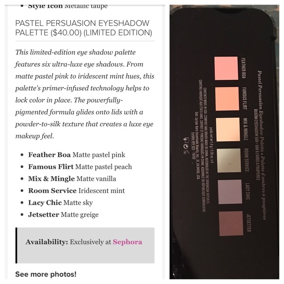 3XHP! 1 LEFT! Buxom Pastel Persuasion Palette - Picture 6 of 6