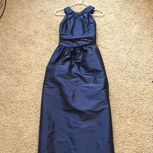 Alfred Sung size 2 midnight blue long dress