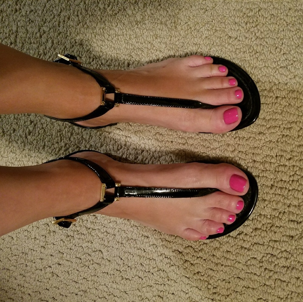 Tory Burch black sandals