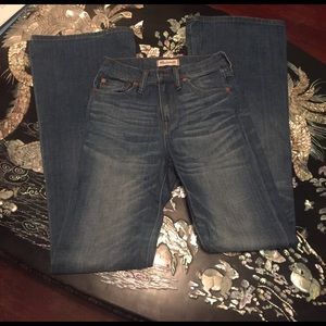 Madewell Flea Market Flares Thom wash