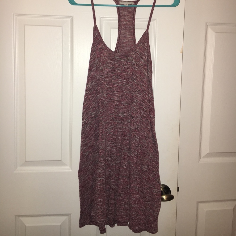 American Eagle Cute Pink Sun Dress