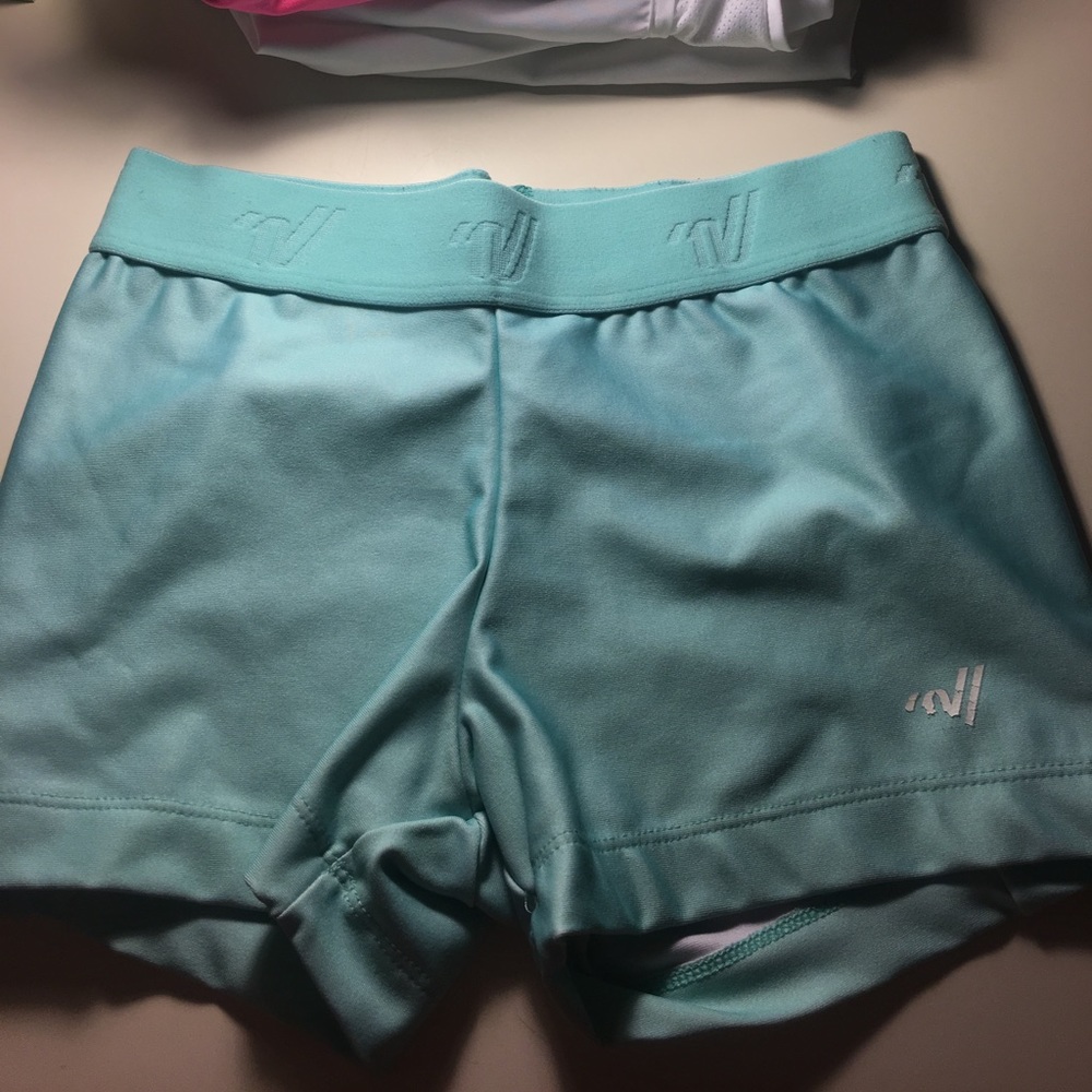 Mint green varsity spandex