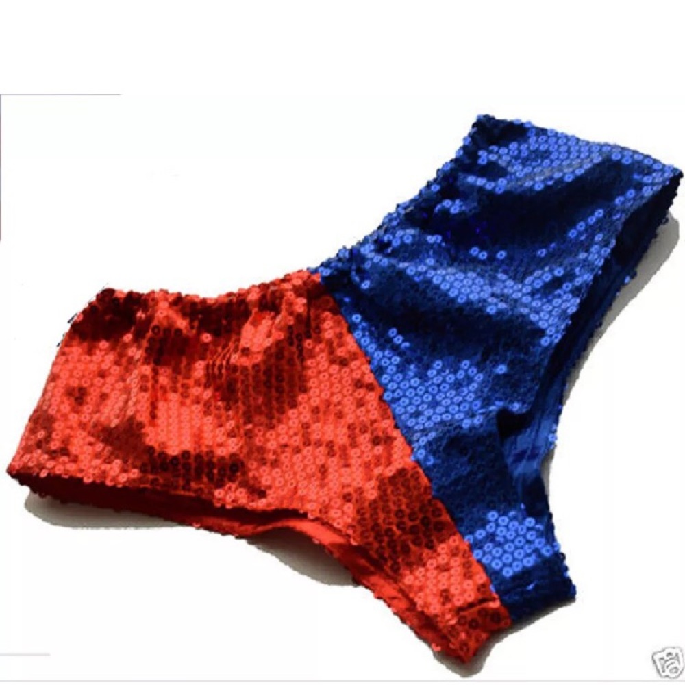 Harley Quinn sequin shorts