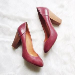 Madewell Frankie Pump - Rich Plum