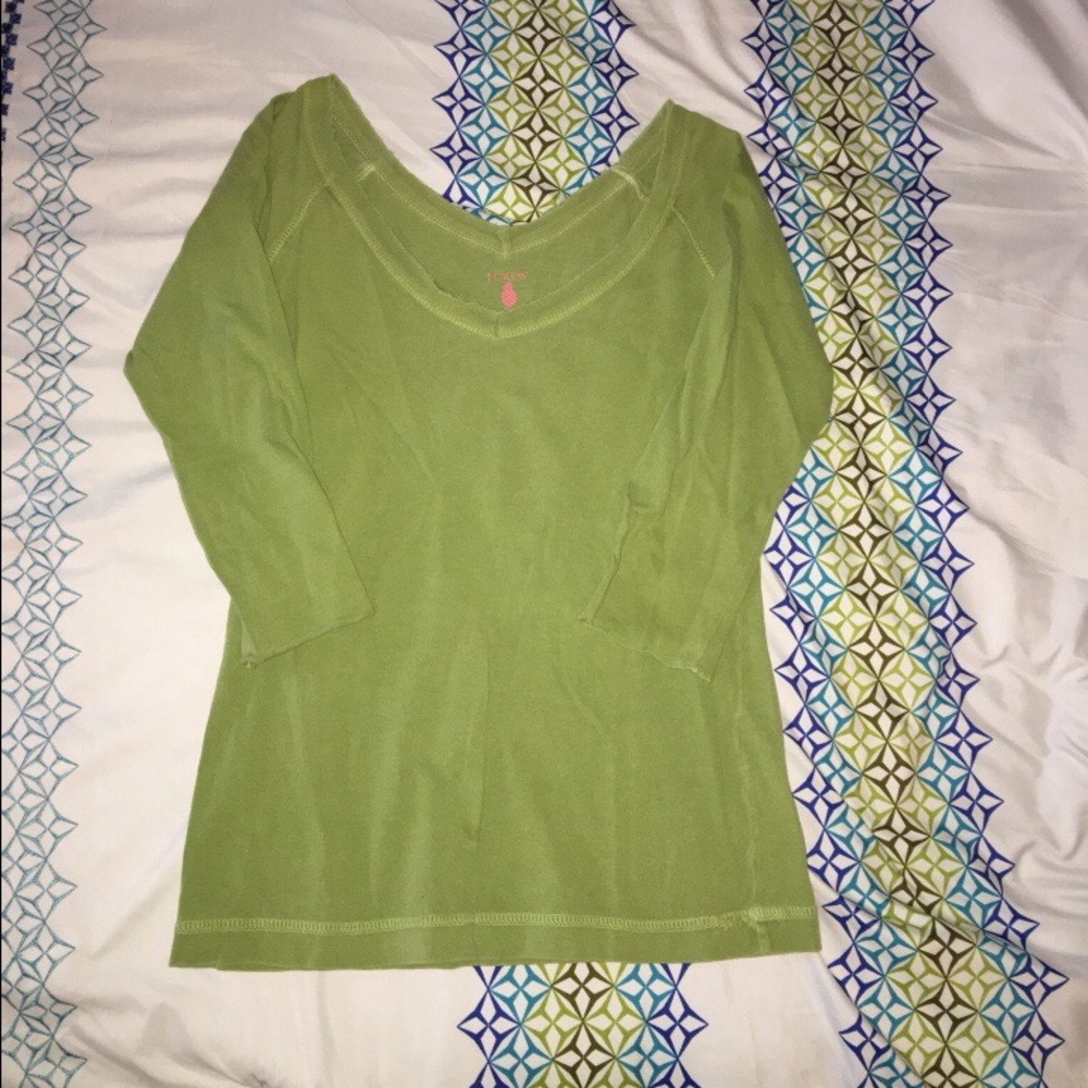 3/4 J.Crew shirt