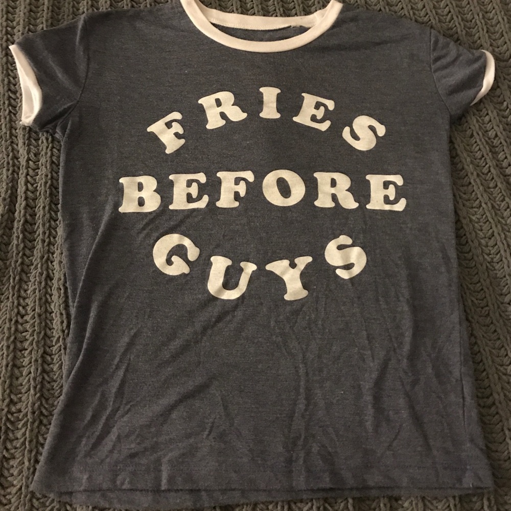 Fries before guys t-shirt 🍟
