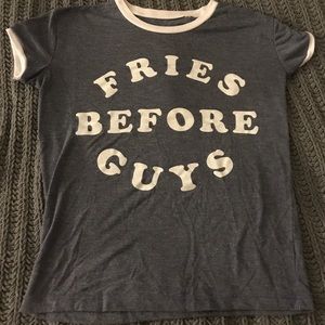 Fries before guys t-shirt 🍟
