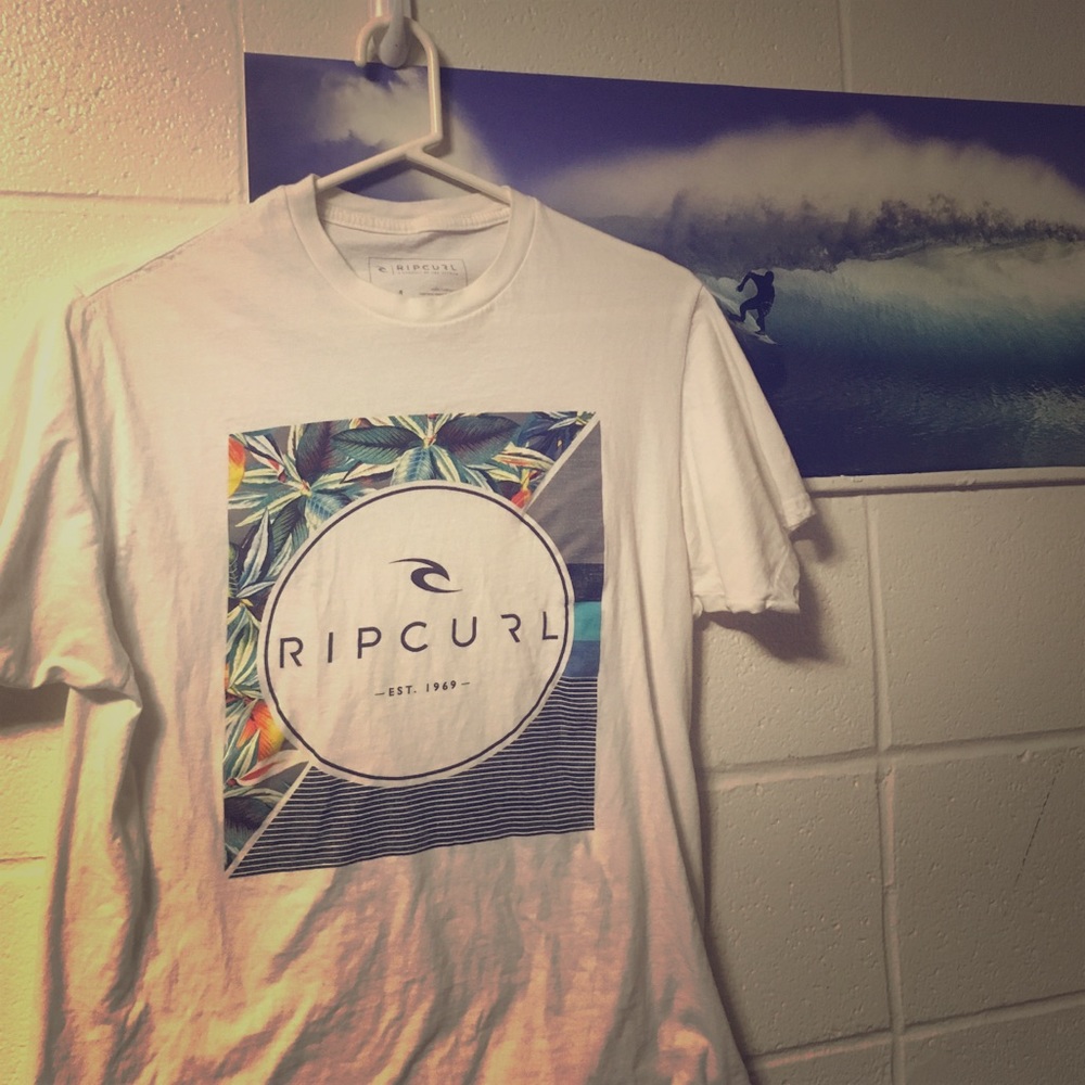 Ripcurl Short-Sleeved, Graphic T-Shirt