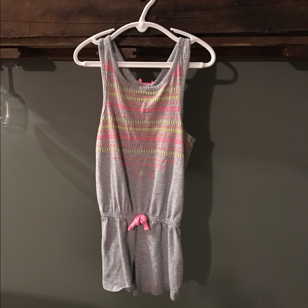 Girls shorts romper