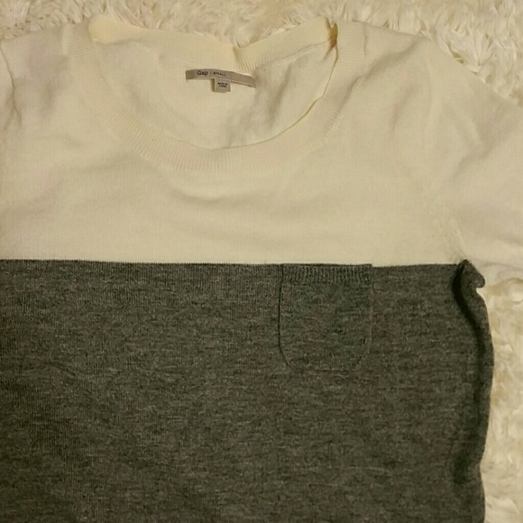 Gap contrast panel tunic sweater - Picture 3 of 6