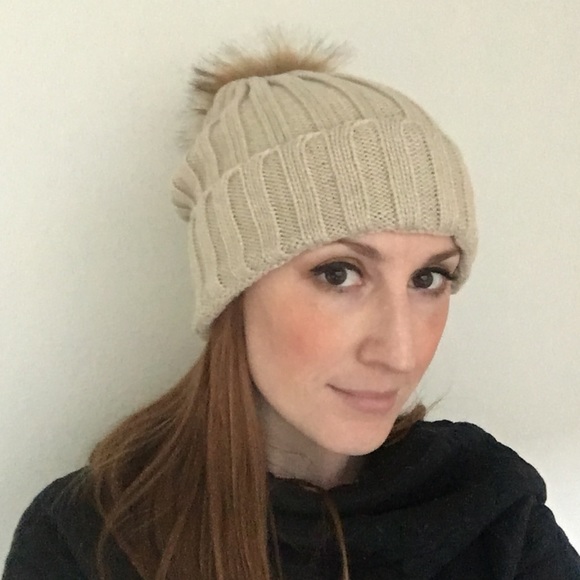 Beanie with Pom Pom - Picture 3 of 3