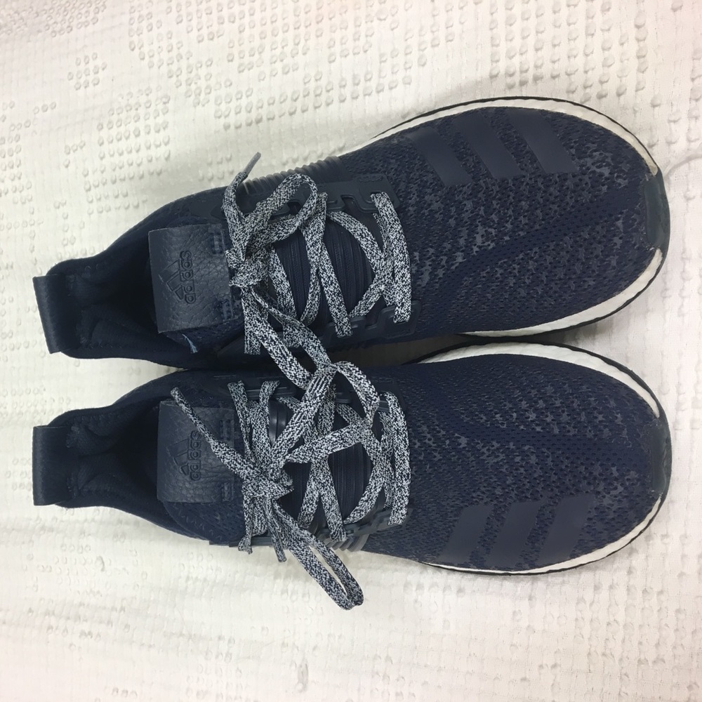 Navy Pure Boost Women's Adidas Tennis Shoe