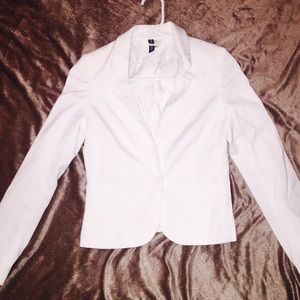 White H&M Divided Blazer