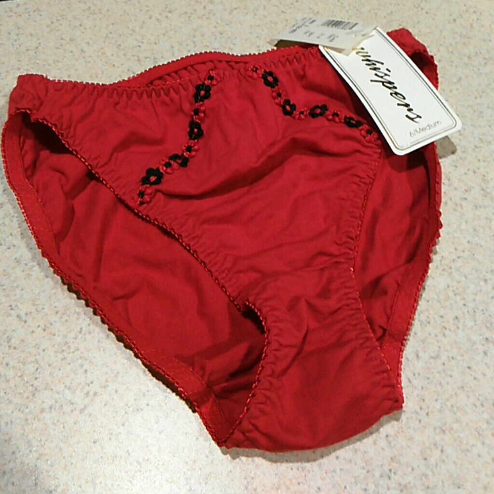 Red Panties size 6