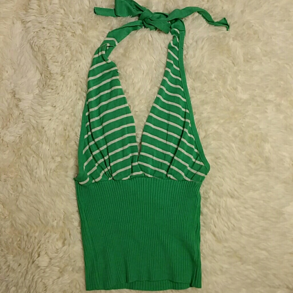 Dolce Vita Deep V halter Neck Top
