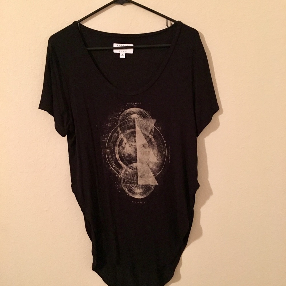 Over-sized split blouse - Kendall & Kylie