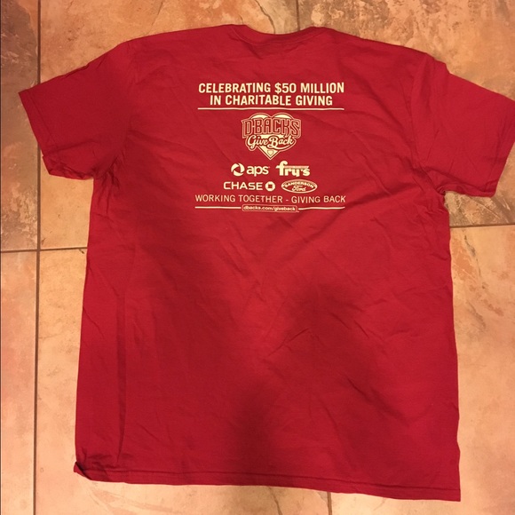 MLB Arizona D-Backs Opening Day tshirt!! - Picture 3 of 3