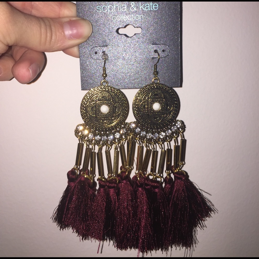 Long Tassel Earrings