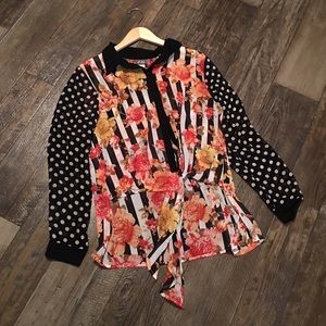 Flowers & Polka Dots