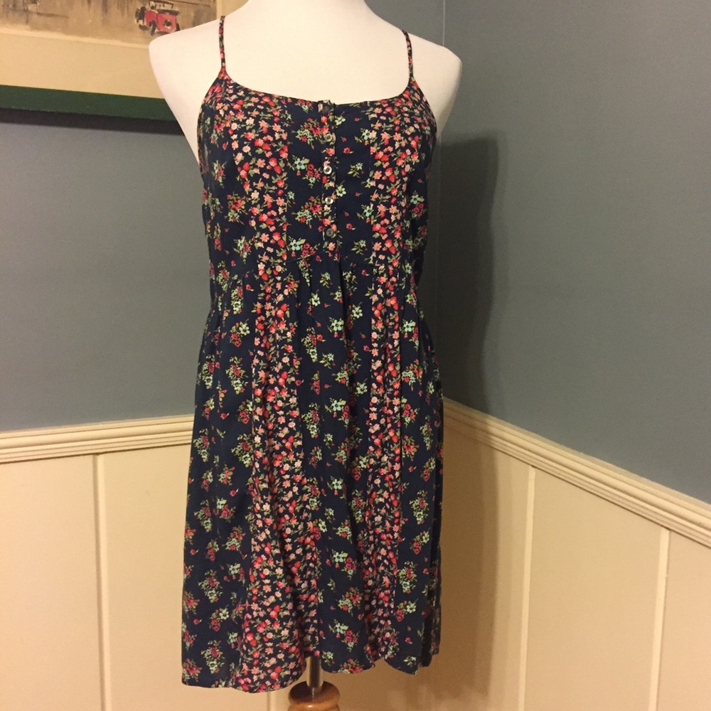 Abercrombie & Fitch floral Crossback Dress