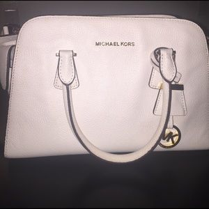 Perfect summer white Michael Kors handbag
