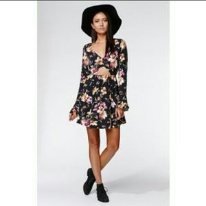 Kendall and Kylie Floral Print Dress