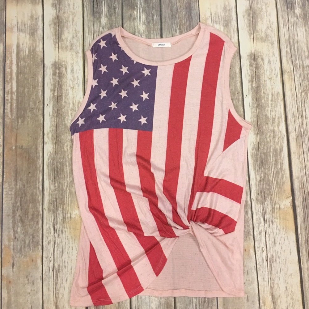 American Flag Tank