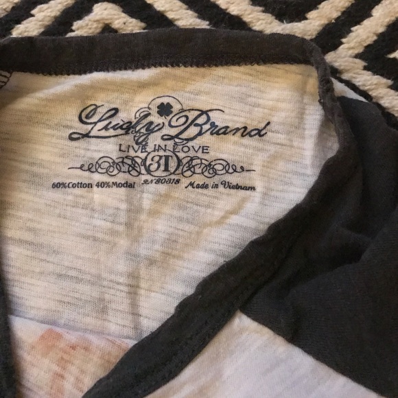 Lucky Brand Kids Tee (Unisex) - Picture 3 of 3