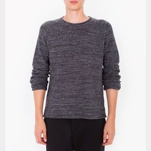 NWOT American apparel bricolage roll-edge sweater