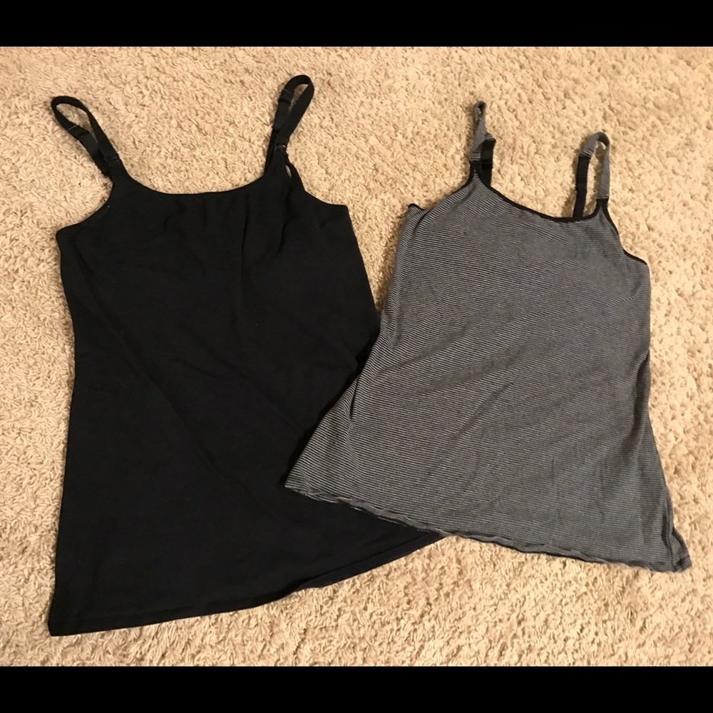 2 Nursing tanks