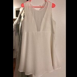 White dress