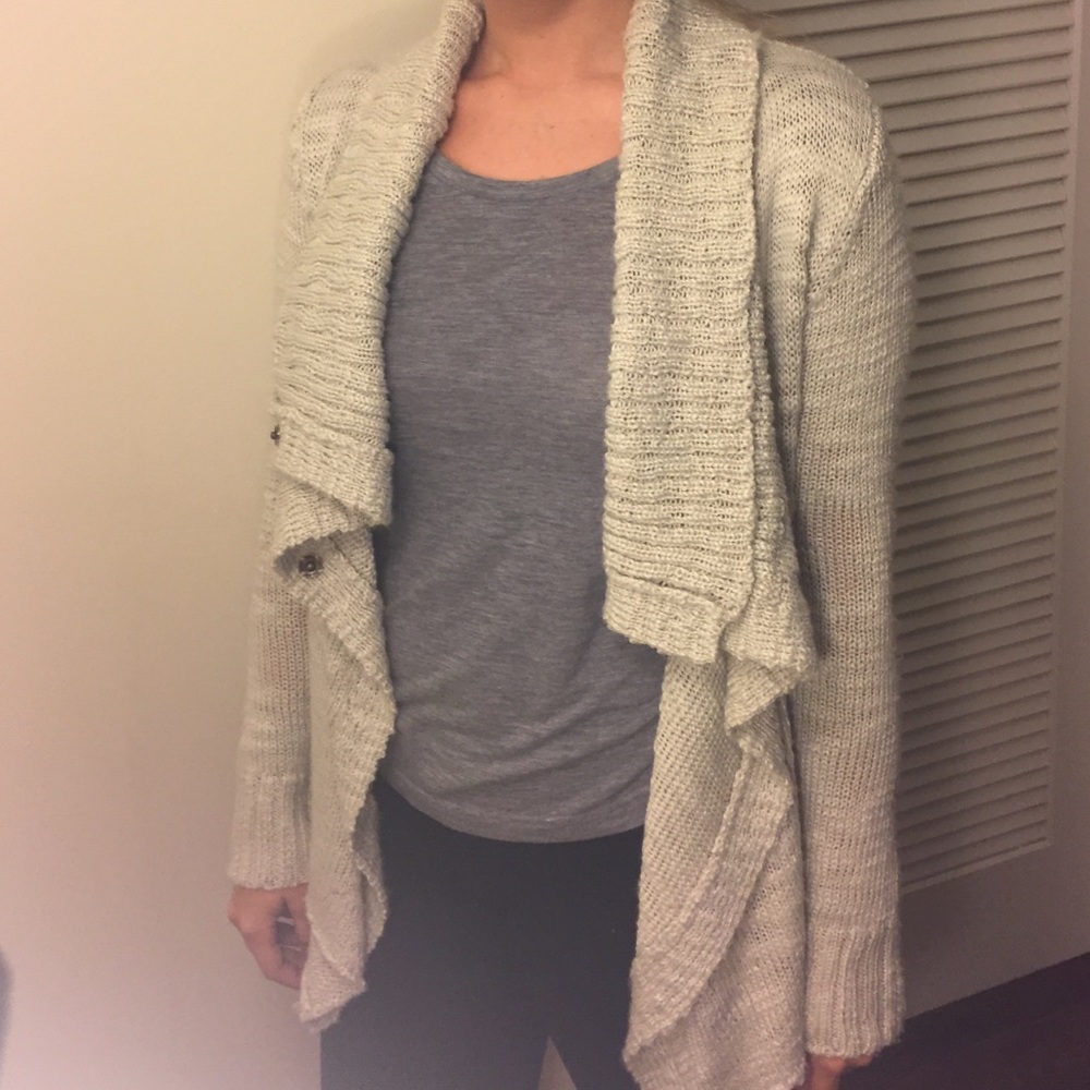 Element cream cardigan