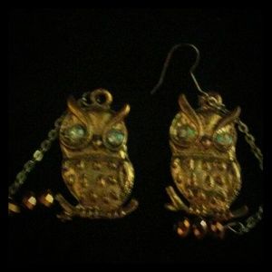 Owl earrings