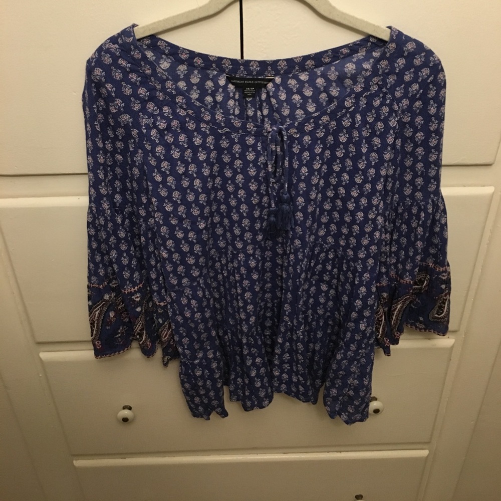 Boho Ruffle Shirt
